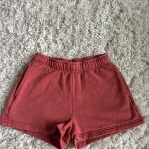 TNA Women's Athletic Shorts in Coral